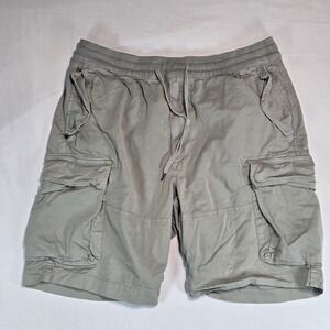 Polo Ralph Lauren Mens Gray Surplus Chino Cargo Shorts Classic Fit 9 Inch Inseam